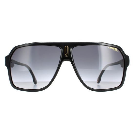 Carrera Aviator Mens Black Gold Dark Grey Gradient 1030/S