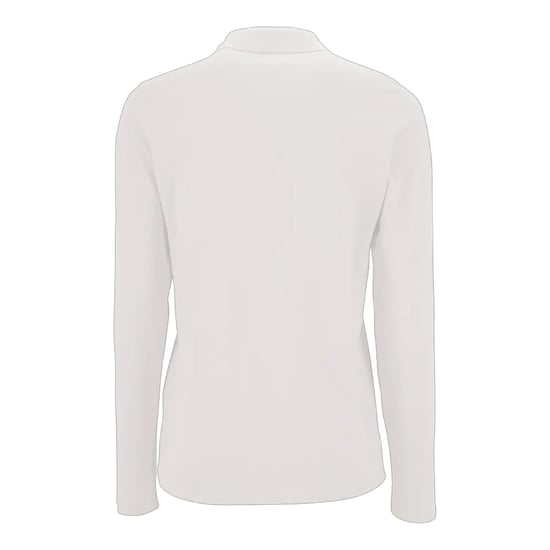 SOLS - "Perfect" Poloshirt für Damen Langärmlig (Weiß) - Image 2