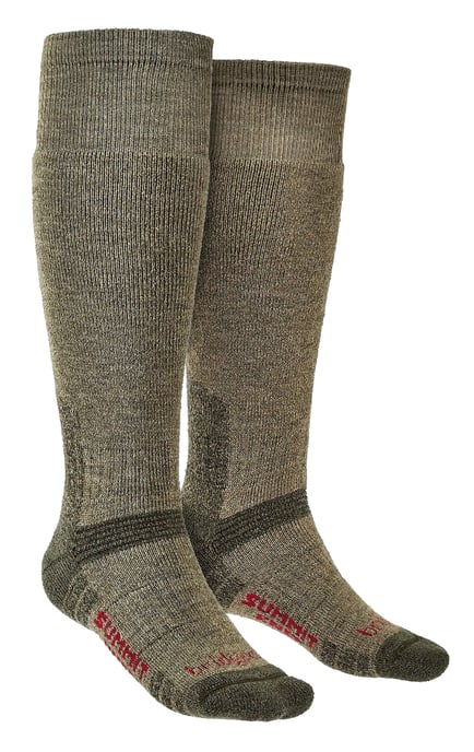 Bridgedale - Herren Kniestrümpfe aus Merinowolle - Olive - Image 1