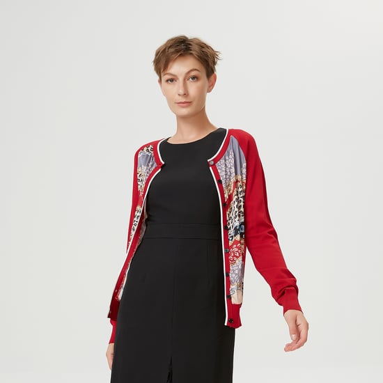Strickjacke vorne bedruckt - Image 2