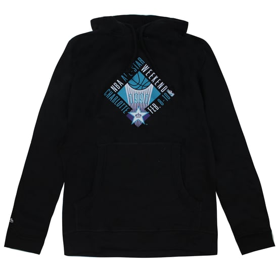 Mitchell & Ness All Star Game Charlotte Hornets 1991 Mens Hoodie