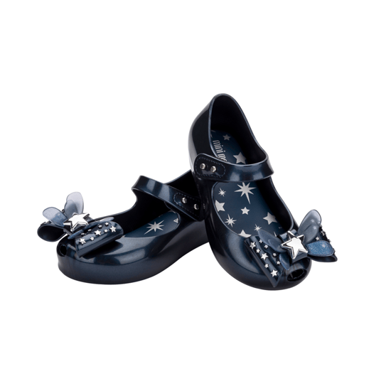 Ultragirl Star II Metallic Blue Flats - Image 2