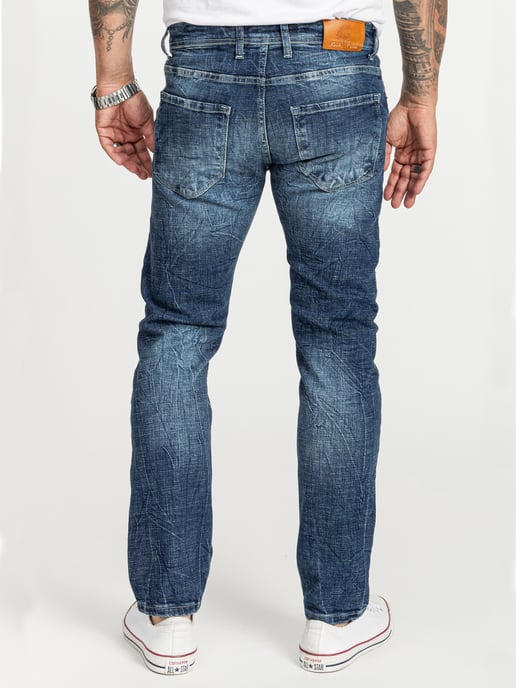 Rock Creek Jeans Blau