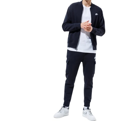 Nike CD3129 Sportswear Club Fleece Men's Cargo Joggers Black