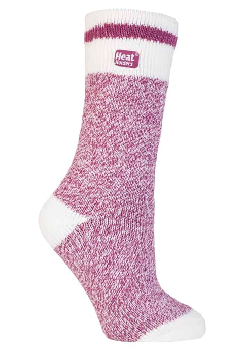 Heat Holders - Gemusterte warme Damen-Winter-Thermosocken 4-8 UK - Image 1