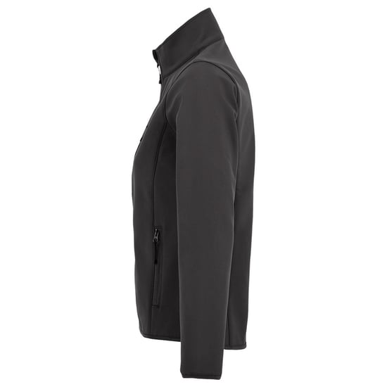 SOLS Womens/Ladies Radian Soft Shell Jacket (Holzkohle) - Image 3