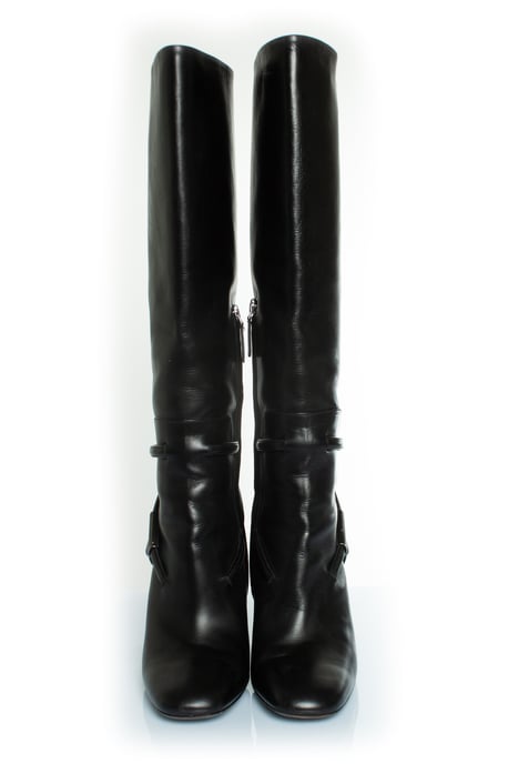 Lederstiefel mit T-Riemen - Image 4