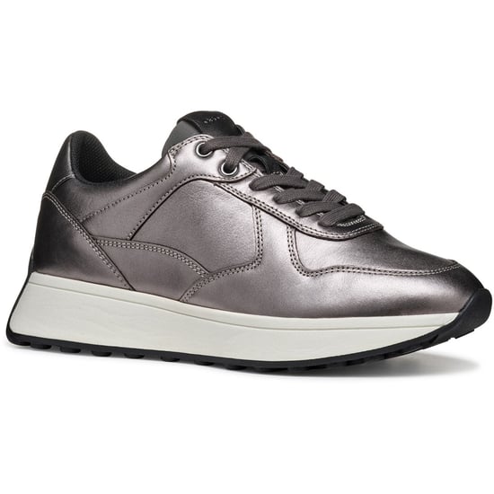 Geox D Amabel A Leder Women's Gun Turnschuhe - Image 1