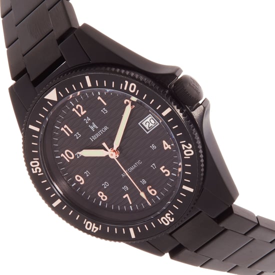 Heritor Automatik Calder Edelstahl Uhr - Image 3