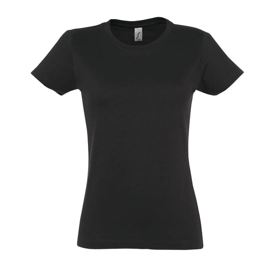 SOLS Womens/Ladies Imperial Heavy Short Sleeve T-Shirt (Dunkelgrau) - Image 1