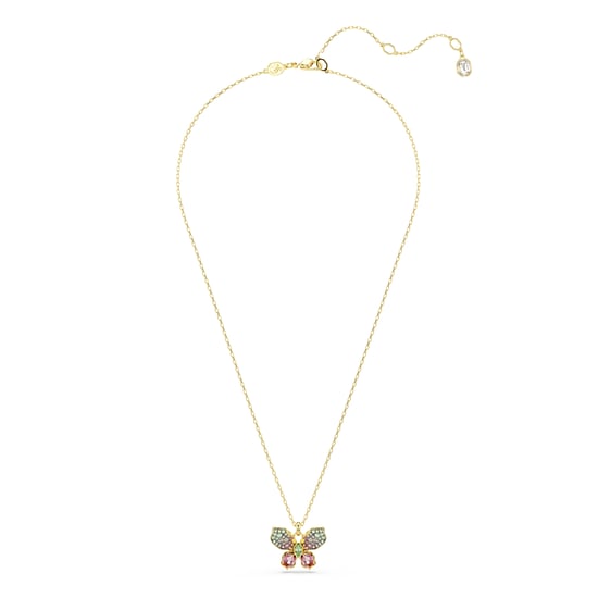 Swarovski 'Idyllia F Florere' Damenhalskette aus goldplattiertem Metall - Gold 5709950 - Image 3