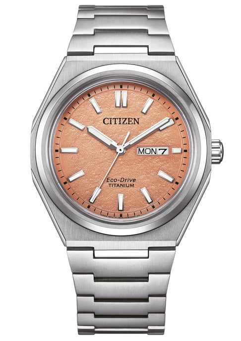 Citizen Herren Silber Uhr AW0130-85Z - Image 1