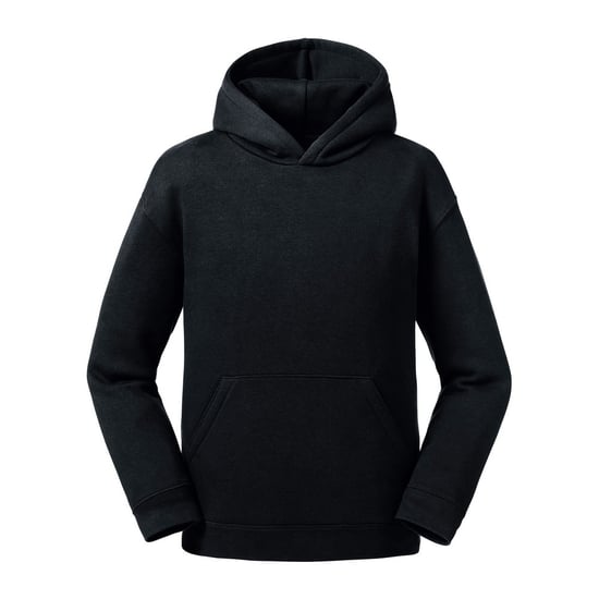 Russell - "Authentic" Sweatshirt mit Kapuze für Kinder (Schwarz) - Image 1