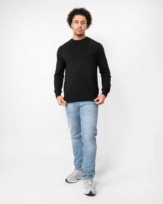 BOSS Orange Asac C Herren Rundhals-Pullover - Image 3