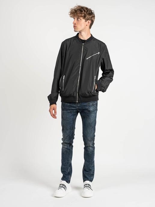 Les Hommes Jacke Bomber Herren schwarz - Image 2
