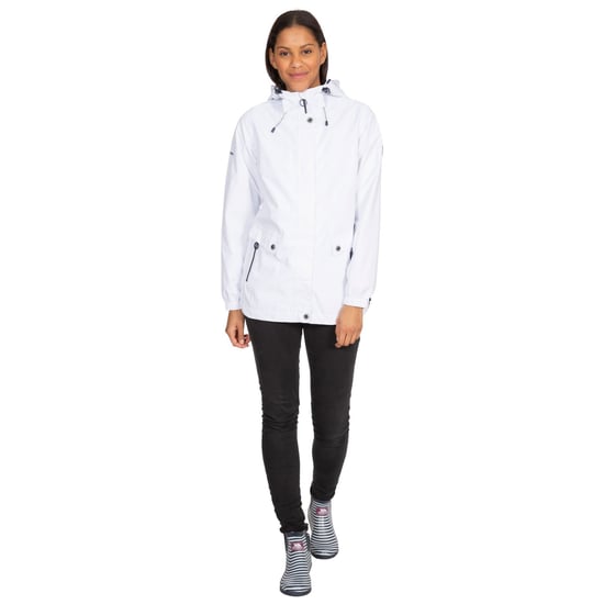 Trespass Womens/Ladies Flourish Wasserdichte Jacke (Weiß) - Image 6