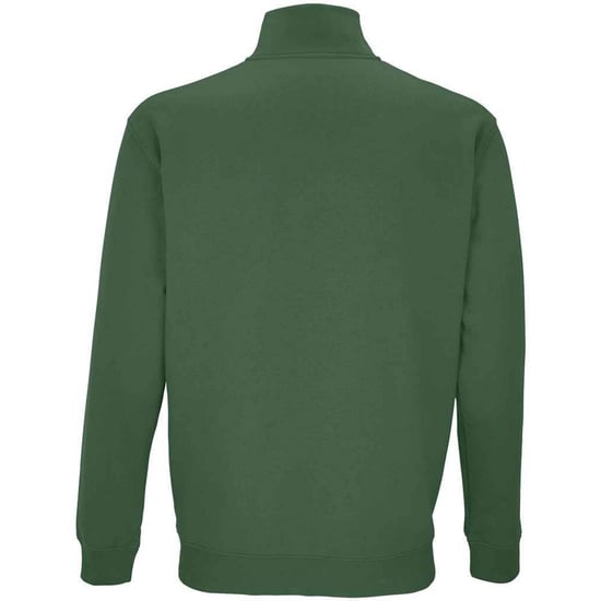 SOLS - "Conrad" Sweatshirt mit kurzem Reißverschluss für Herren/Damen Unisex (Flaschengrün) - Image 2