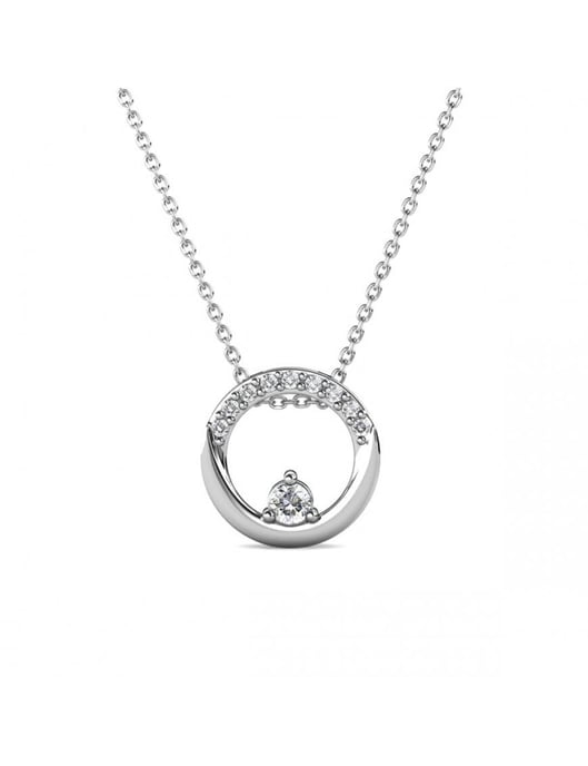 Clarine-Anhänger - Silber und Kristall - Image 1