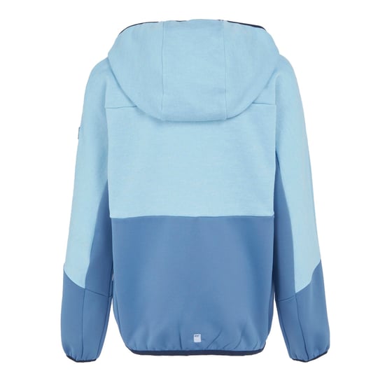 Regatta Childrens/Kids Dissolver IX Marl Full Zip Fleece Jacket (Clear Sky/Coronet Blue)