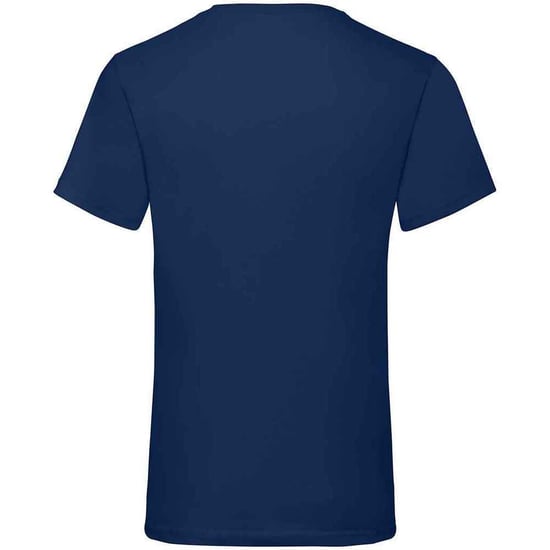 Fruit of the Loom Herren Valueweight V-Ausschnitt T-Shirt (Marineblau) - Image 2