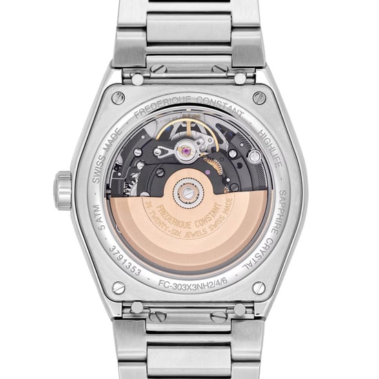 Frédérique Constant Highlife Skeleton Herren Silber Uhr FC-310BSKT3NH6B - Image 2