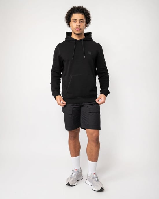 BOSS Orange Wetalk Herren Pullover Hoodie mit Logo-Patch NOS - Image 3
