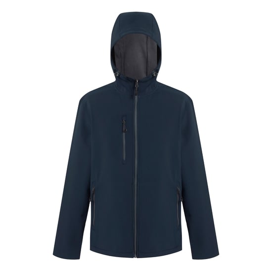 Regatta - "Navigate" Softshelljacke Zweilagig für Herren (Marineblau/Mittelgrau) - Image 1
