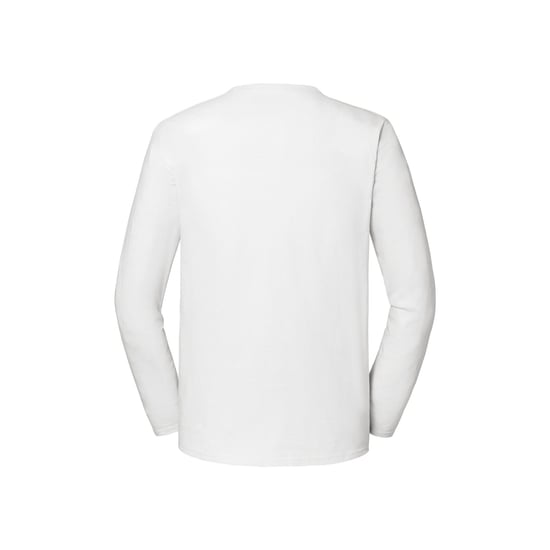 Fruit of the Loom Herren Iconic Premium Langarm T-Shirt (Weiß) - Image 2