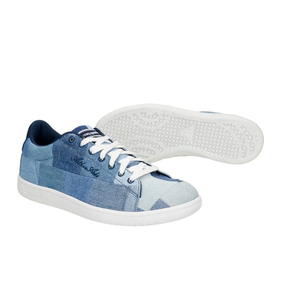 Le Coq Sportif Arthur Ashe De Nimes Mens Blue Trainers