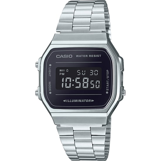 Casio Retro Unisex Silber Uhr A168WEM-1EF - Image 1
