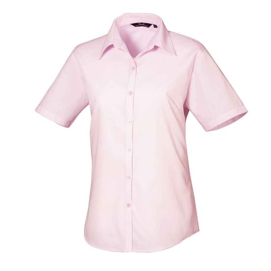 Premier - Bluse für Damen kurzärmlig (Pink) - Image 1