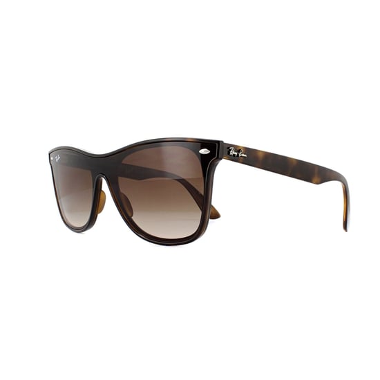 Ray-Ban Sunglasses Blaze Wayfarer 4440N 710/13 Light Havana Brown Gradient