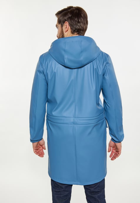 Schmuddelwedda Regenmantel Herren Stahlblau - Image 4