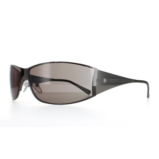 Police Wrap Mens Total Shiny Gunmetal  Grey Green S8295
