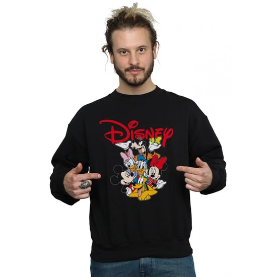 Disney - "Mickey Mouse Crew" Sweatshirt für Herren (Schwarz) - Image 2