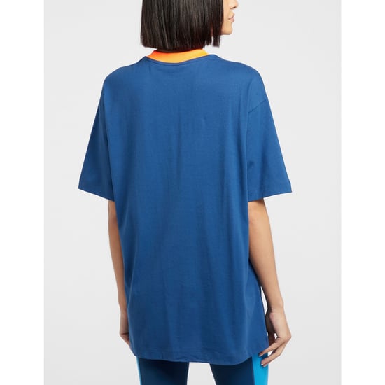 Women's Red Run Elektra Oversized T-Shirt in Navy