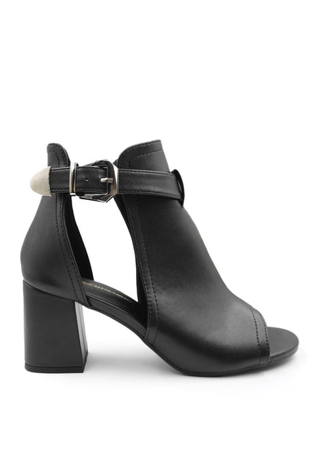 Wheres That From Womens 'Lisa' Wide Fit Block Heel With Side Buckle