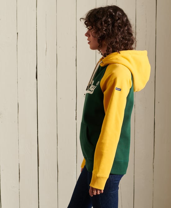 Superdry Vintage Logo American Classic Raglan Hoodie