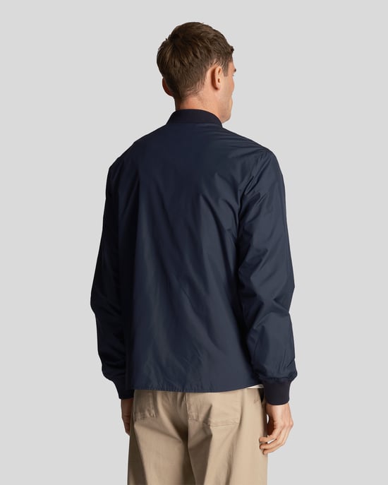 Herren-Bomberjacke von Lyle & Scott in Marineblau - Image 3