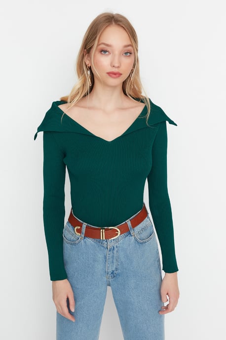 Trendyol Damen Gerade Pullover - Image 3