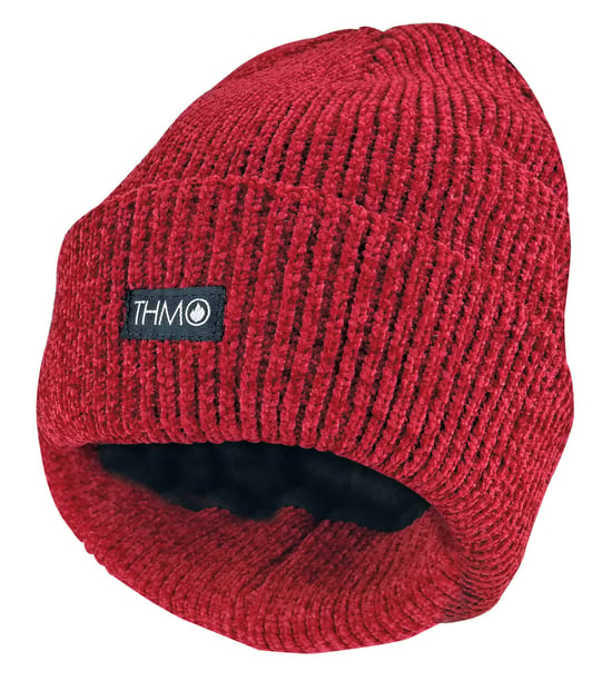 THMO - Ladies Thermal 40g 3M Insulation gefüttert Chenille Beanie Hut - Image 1