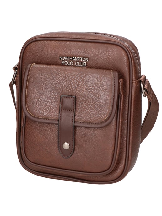 Northampton Polo Club Schultertasche Männer COFFEE - Image 2