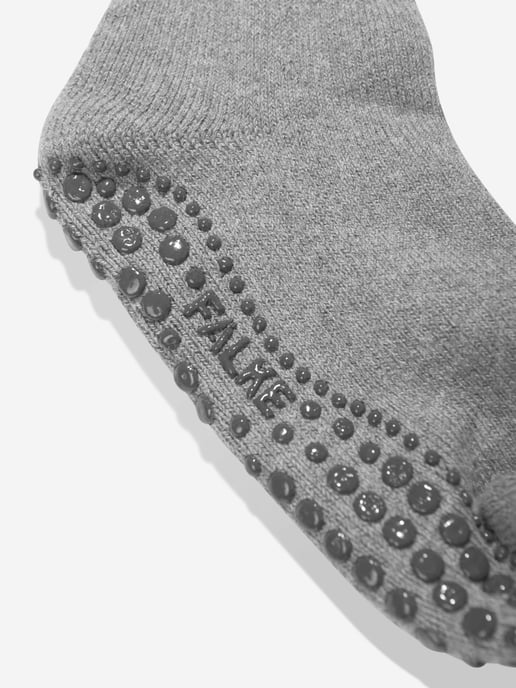 Falke Kids Catspads House Socks in Grey - Image 2