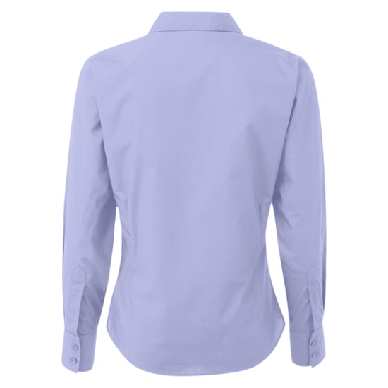 Premier - Bluse für Damen Langärmlig (Mittelblau) - Image 2