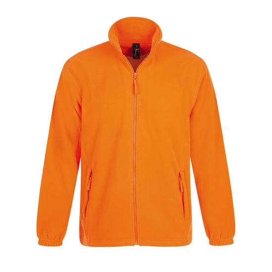 SOLS - Veste polaire NORTH - Homme (Orange) - Image 1