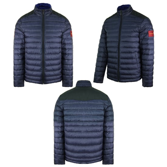 Calvin Klein Nylon Herren-Steppmantel, Marineblau - Image 3