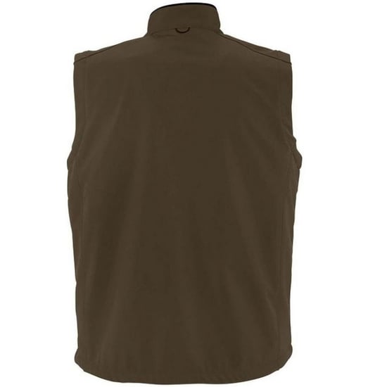 SOLS Herren Rallye Soft Shell Bodywarmer Jacke (dunkle Schokolade) - Image 2