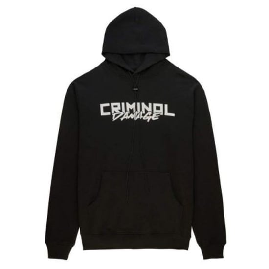 Criminal Damage Lemon Mens Black Hoodie