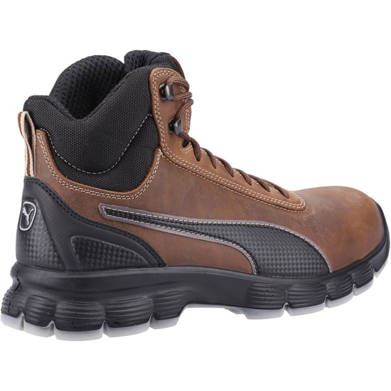 Puma Sicherheit Condor Mid Nubuck Braun Sicherheitsstiefel - Image 2