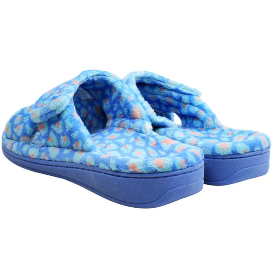 Vionic Relax Terry Damen Hausschuhe Blau - Image 3